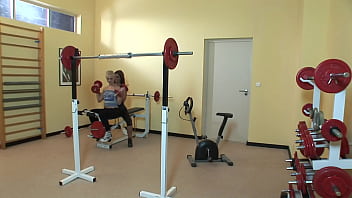Gym Sluts: A Lesbian Training Session With Two Naughty Girls