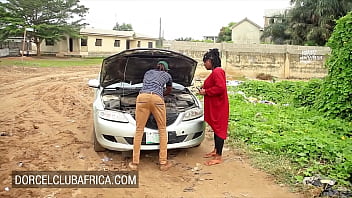 Curvaceous Ebony Beauty Settles Her Mechanic’s Bill With A Steamy, Unforgettable Session