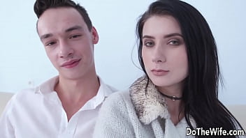 Pounding Nicole Black’s Gaping Asshole As Her Cuckold Silently Watches