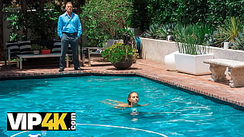 Sweaty Summer Taboo: Naughty Nymph Gets Ravaged By Her Boyfriend’s Daddy