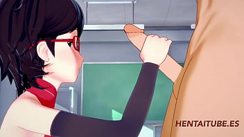 Bakugou’s Raw Schoolyard Domination: Sarada’s Forbidden Uzumaki Lust Unleashed In Hardcore 3d Animation
