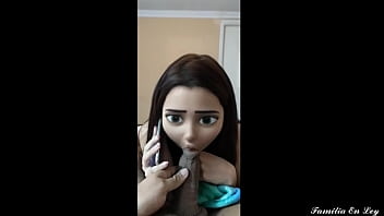 Mi Ardiente Cuñada Me Chupa La Verga Con Lujuria Mientras Habla Por Teléfono Con Su Marido, Un Intenso Ntr Jav