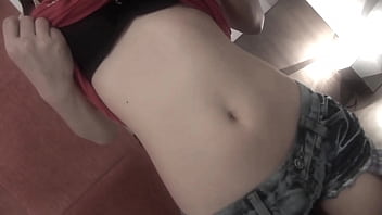 Bushy Japanese Amateur Babe Spreads Her Wet Pussy Wide