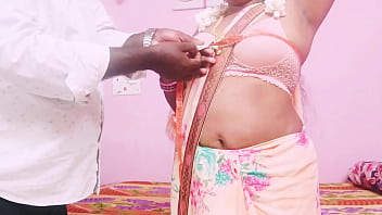 Desi Tailor’s Raw Lust: Horny Housewife Gets Her Tight Pussy Stretched And Filled While Moaning Filthy Telugu Dirty Talk