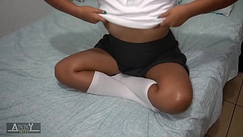Después De La Escuela, Esa Colegiala De Culo Enorme Se Fue De Fiesta Y La Reventé A Chorros De Leche Hirviendo