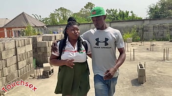 Plump Coed Gets Savagely Railed In Abandoned Construction Site