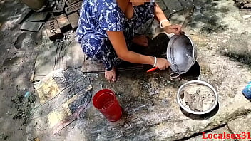 Sizzling Village Slut Gets Fucked Hard In The Kitchen