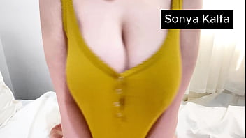 Mommy Said No, But She’s Letting Me Slide My Cock Between Her Big Tits Until I Explode.