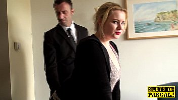 My British Throat Gets Savagely Pounded While My Ass Is Spanked Crimson And Sore