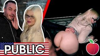 Needy Slut Mariella Sun Can’t Wait, She’s On Her Knees Sucking His Cock Right In The Subway Station Before Getting Railed Hard In The Park For Everyone To See!