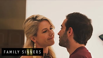 Stepmom Kit Mercer Spreads Her Legs Wide, Begging Her Stepson To Bury His Tongue Deep In Her Dripping Wet Pussy.