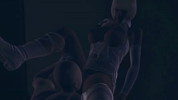 A Raw And Filthy Encounter Between A Japanese Man And A Black Woman In A Desolate, Abandoned Building