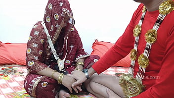 Her First Night: A Virgin Bride’s Raw And Eager Pussy Filled By Her Husband In Hindi Moans
