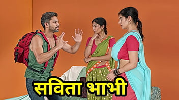 Sizzling Desi Indian Savita Bhabhi And Piya Bhabhi Ravished By A Wild Stranger