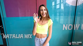 Gorgeous And Leggy Teen Natalia Nix Takes A Hard, Deep Pounding