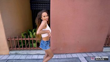 Slim Young Ebony Beauty Cecilia Lion Takes A Hard Pounding