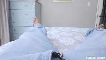 Caught By My Stepmom While I Was Sniffing Her Dirty Panties