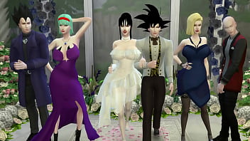 La Boda Romántica De Goku Y Chichi Se Convierte En Una Escena De Porno Hardcore Donde La Esposa Es Follada Como Una Perra Y El Marido Cornudo Mira Cómo Le Arrebatan A Su Mujer