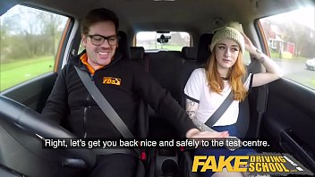This Fake Driving Instructor’s A Fiery Redheaded Minx Who Fucks Way Better Than She Drives