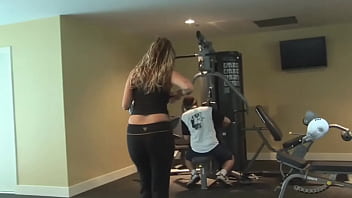 Sultry Blonde Mother Drenches Her Massive Tits With Sticky Cream