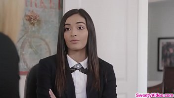 Spoiled Little Coed Gets Her Tight Pussy Devoured By Her Mature Dean