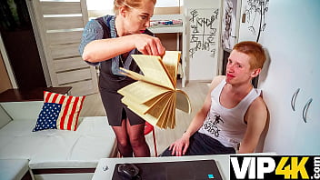 Sly Student Seduces Her English Tutor Into A Steamy Lesson Of Lust