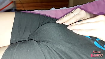 My Desi Wife Teases Me In Tight Lycra, Peeling It Down To Reveal Her Dripping Wet Pussy