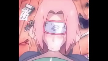 Sakura Takes It All The Way Down Her Throat