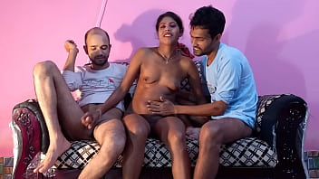 Amateur Bengali Girlfriend Gets Brutally Stretched By Two Hung Studs In Her First Hardcore Threesome With Hanif Pk, Sumona, And Manik