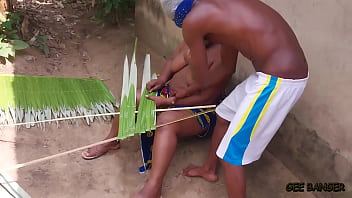 Kitchen Slut Gets Stuffed By Two Monster Cocks