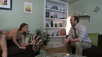 Daddy Watches As His Naughty Stepdaughter Amber Rayne Gets Ravaged Hard By Her Boyfriend Billy Glide