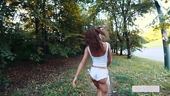 Roadside Anal Slut Mia Bandini Takes A Public Load Down Her Throat