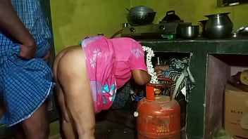 A Dusky Village Maiden Gets Taken From Behind Like A Wild Animal In Her Own Kitchen