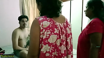 Caught Red-handed! This Horny Indian Devar Gets Off While His Curvy Bhabhi And Her Sexy Stepsister Watch, Getting Wet And Ready To Join In.